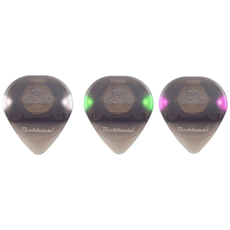 Guitar LED Pick Shining Glowing, Non-Colored Light Picks Guitar Accessoires  - Green light