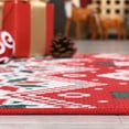 thumbnail image 6 of OYang Christmas Rug,Folding Printed Carpet ,Heavy Velvet Washed Back Folding Printed Carpet for Living Room ,Bedroom, 6 of 7