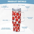 thumbnail image 5 of Pofeuu Hand Drawn Tomatoes Print 40oz Ice Bully With Handle And Straw Stainless Steel Vacuum Insulated Cup And 2 In 1 Straw Lid, 5 of 8