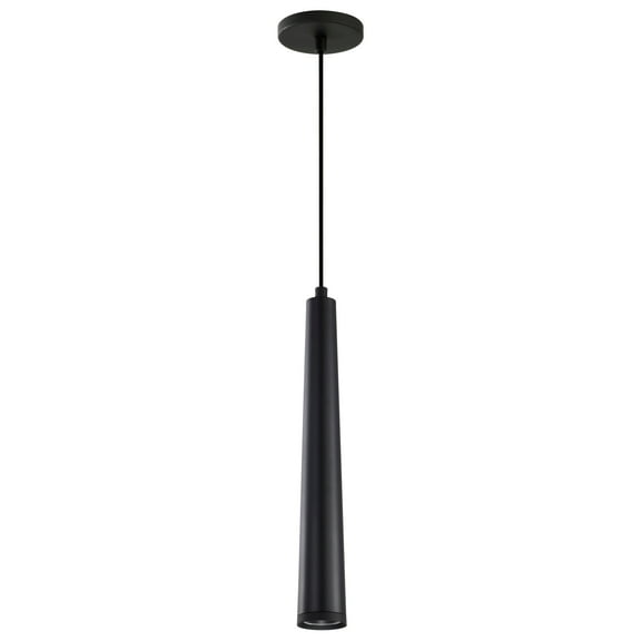 Nuvo Lighting Melrose 12 Watt 16" LED Pendant Matte Black Finish