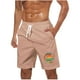 thumbnail image 1 of Pantalones Cortos Casuales para Hombre Imprimir con Bolsillos Pantalones de Playa de Cintura Elástica, Pantalones Cortos de Cintura Elástica para Hombre, 1 of 5