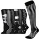 thumbnail image 1 of 6 Pair Compression Socks for Women & Men Knee High Socks Sweat-absorbent Anti-Odor Socks Best Support for Nurses, Athletic, Medical, 1 of 3