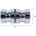 thumbnail image 2 of Single-Sided Design for a Sleek Bathroom Grip Round Glass Shower Door Handle, 2 of 5