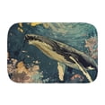 thumbnail image 3 of Whale 1149 Non-Slip Memory Foam Bath Rug: Absorbent, Quick-Dry, Machine Washable, Soft & Comfortable - M, 3 of 7