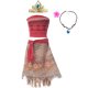 thumbnail image 3 of Disney Girls Moana Vaiana Cosplay Children Carnival Tassel Dress Clothing Set Kids Princess Summer Beach Dress Party Costume, 3 of 5