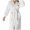 e-1023White241, variant on Hifoo Women Elegant Long Sleeve Belted Sleep Robe For Cozy Flannel Design With Stylish Heart Collar For Autumn Winter Breathable Solid Color Sleepwear