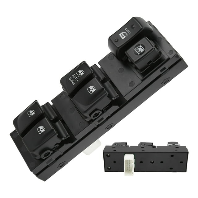 Accesorios para automóviles, botón del elevalunas eléctrico del coche, interruptor de ventana eléctrica, diseño meticuloso
