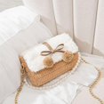 thumbnail image 2 of QHUDLV Handmade DIY Knitting & Crochet Handbags Kit, Mesh Plastic Canvas Kit for Shoulder Bags, Crossbody Bags,Woven Material Bag, 2 of 9