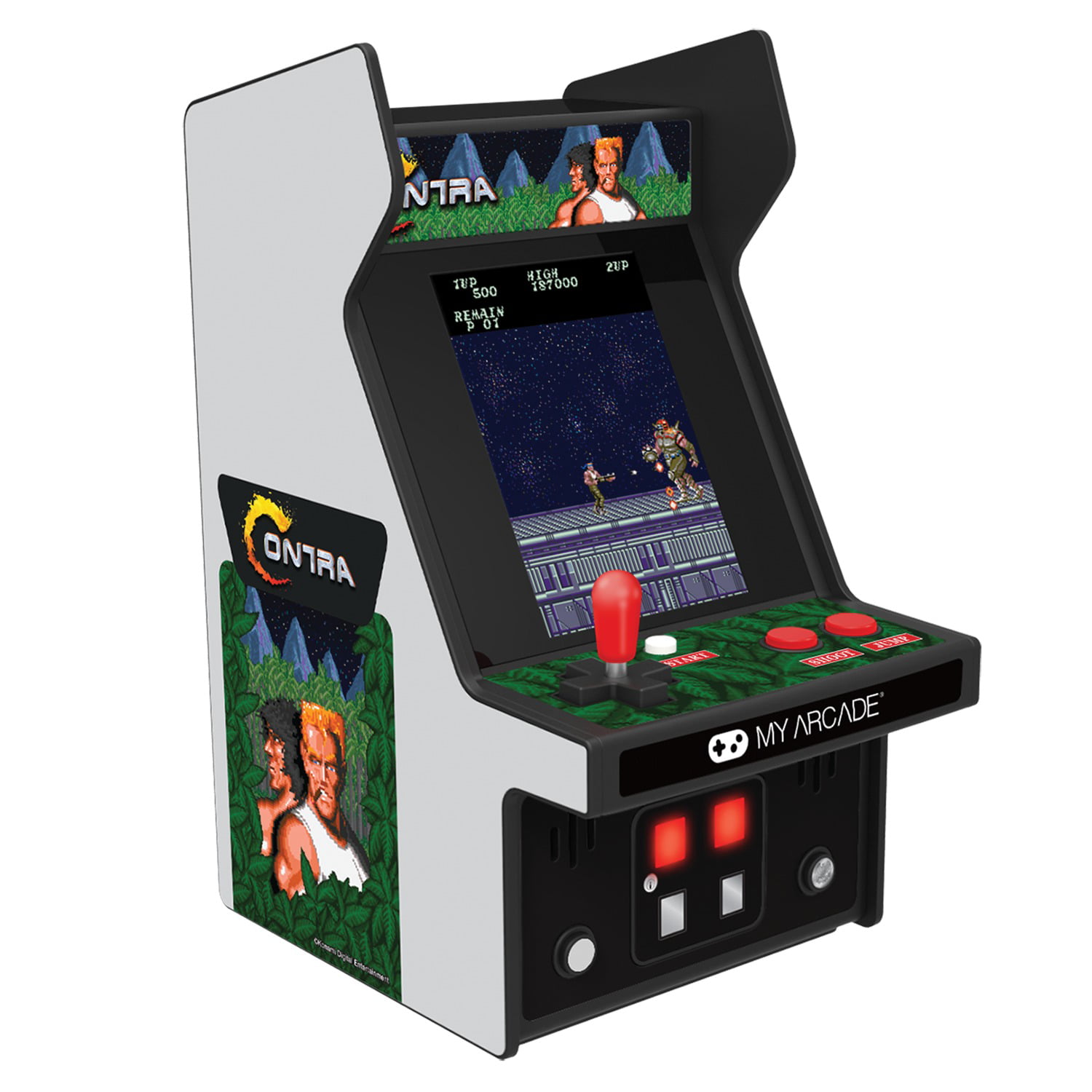 My Arcade Mikro Player Mini Arcade Maschine Aufzug Aktion Video Spiel Voll Pl 