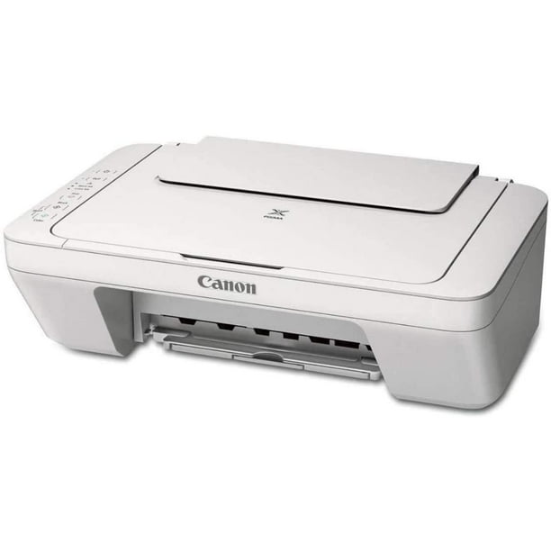 Canon PIXMA MG2522 3-in-1 Inkjet Printer, Copier, Scanner, White