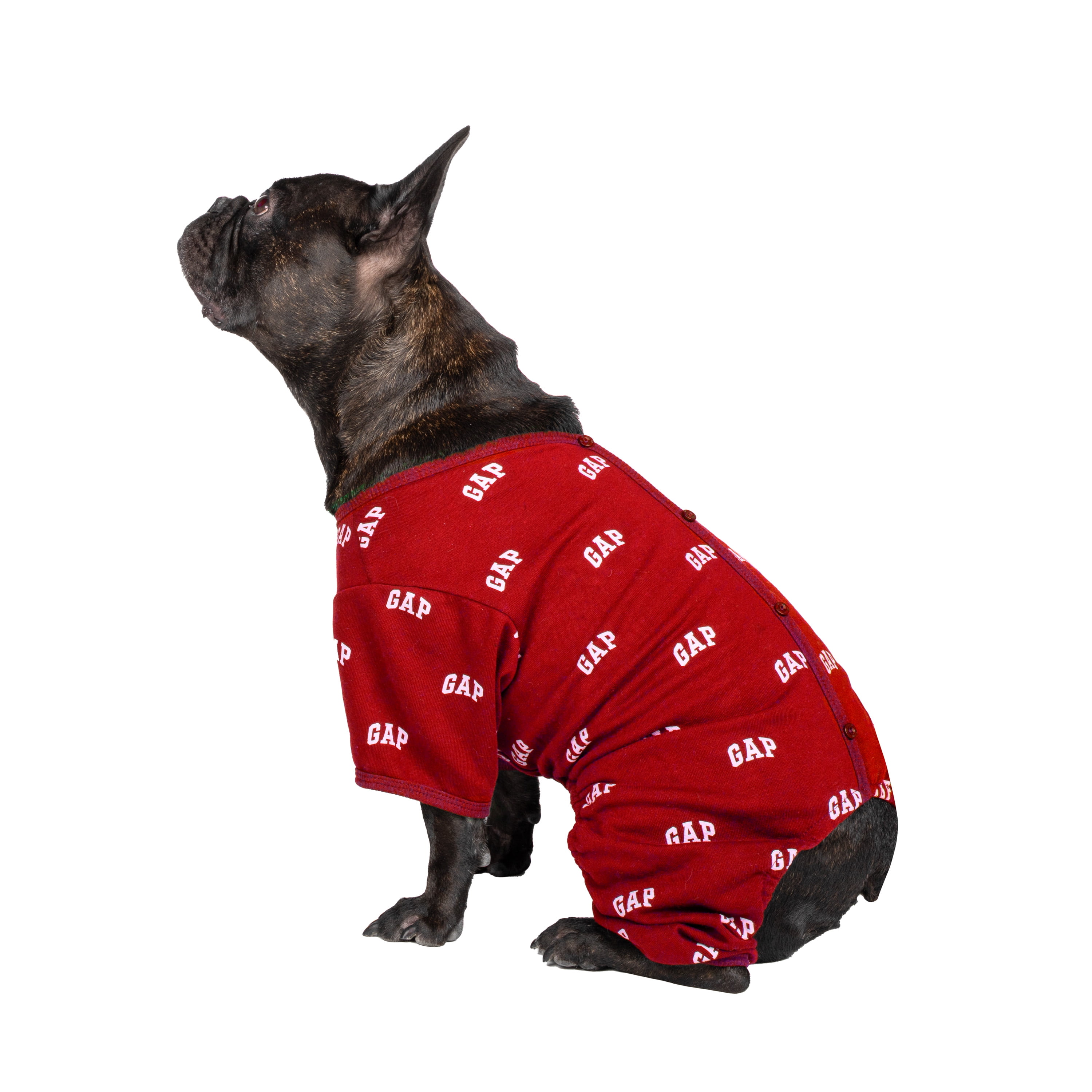 Gap Pet, Dog Clothes, Red Logo Print Pet Pajama 