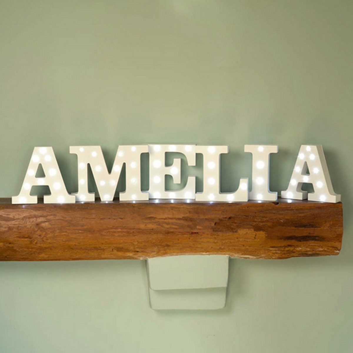 New White Wood Wooden Letter Wedding Party Birthday Xmas Home Garden Decoration