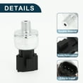 thumbnail image 2 of Engine Oil Pressure Sensor Switch for Nissan 350Z Durable No.25070CD000 Black Silver Tone 1 Pc, 2 of 6