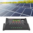 thumbnail image 1 of Solar  Regulator, PWM Discharge Adjustable Digital Intelligent Energy Controller With Dual Reverse Current  For Power Regulation, 1 of 8