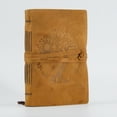 Leather Journal for women and men embossed 8 x 6 inch Handmade Lined ...