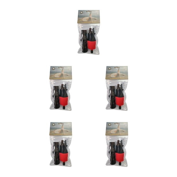 Riwesomey Adaptador de bomba SUP compresor adaptador convertidor de válvula de aire inflable para barco de tabla de remo, acoplamiento neumático de Type2 NO2 Riwesomey CBP038456