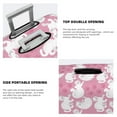 thumbnail image 4 of Travel Luggage Cover Protector - Pink Cartoon Cute Cat Footprints Anti-Scratch Suitcase Covers Fits 18-32 Inch Luggage, 4 of 5