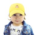 thumbnail image 3 of DALIX Toddler Cute Teddy Bear Hat Cotton Baseball Cap in Minion Yellow, 3 of 7