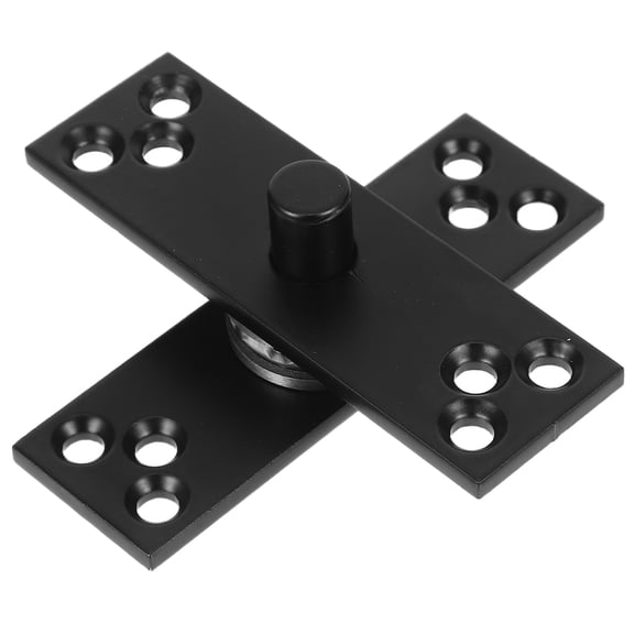 MLINS Heavy Duty 360° Pivot Hinge Stainless Steel Hidden Door Hinge Invisible Cabinet Hinges Concealed Door Hardware for Furniture