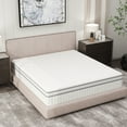 thumbnail image 5 of King Hybrid Memory Foam Mattress in a Box with Independent Spring,Cooling Gel and Pressure Relief,Medium Firm,12in, 5 of 7