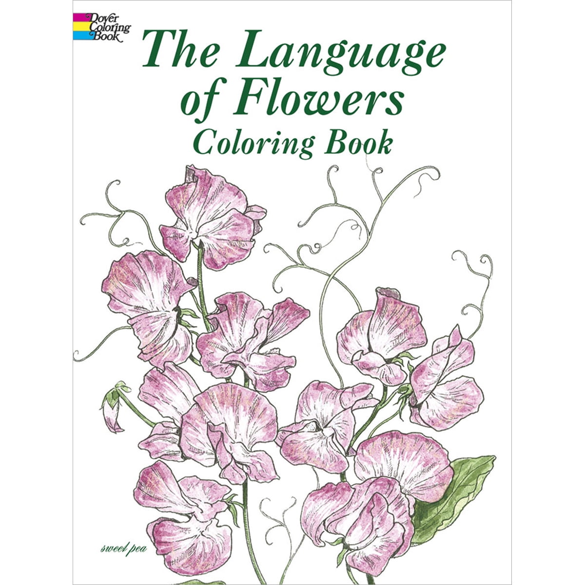 Download Dover Publications The Language Of Flowers Coloring Book Walmart Com Walmart Com