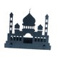 thumbnail image 3 of Soporte de montaje en la pared estuper estante de decoración decorativo eid mubarak soporte para adornos para sala de estar Estilo a, 3 of 8