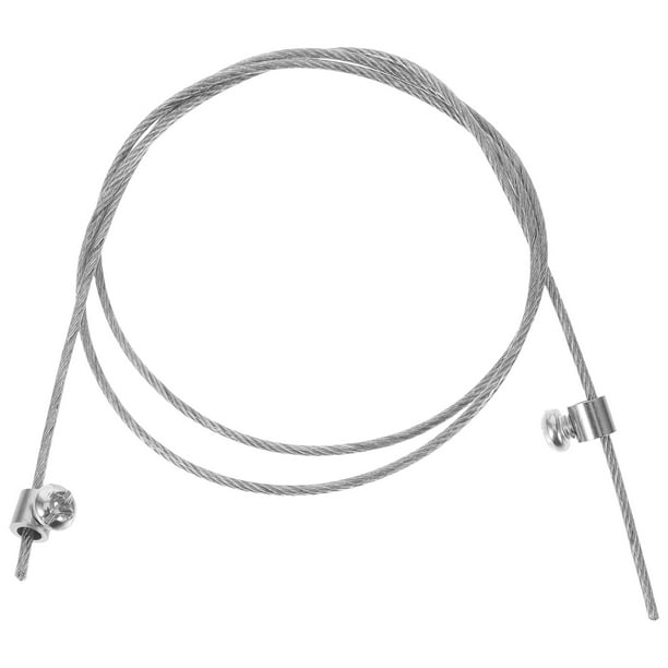 Tirador de cable para pestillo de puerta, tirador de cable para pestillo de puerta de acero inoxidable, tirador de cerca de cuerda para pestillo de puerta