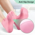 thumbnail image 2 of Artrylin 2 Pairs Silicone Moisturizing Foot Socks, Soft Silicone Socks, Anti Slip Gel Spa Socks Softening Feet Dry Cracked Skin, Aloe Socksfor for Women Foot Care After Pedicure (Pink), 2 of 7