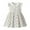 White, variant on Zwiiyzr 2025 3-12Y Girls Dress Trendy And Cute Floral Princess Dress Sleeveless Doll Collar Dress White