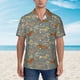 thumbnail image 2 of Fotbe Dachshund Dog Bird Camisa Hawaiana para Hombre Unisex – Camisa Casual de Verano con Botones de Manga Corta de Algodón y Lino,Medium, 2 of 7
