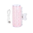thumbnail image 1 of USB Instant Heat Ceramic Flocked Rollers Portable Hair Roller Bangs Curling Hair Styling Tool, 1 of 5