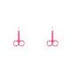 thumbnail image 4 of Guardurnaity Pinza para cutículas de uñas, tijeras de acero inoxidable, recortador de cejas, pinzas para el pelo de la nariz llevadas por el hombre, Fucsia 2piezas Guardurnaity CBP288349, 4 of 5