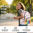 thumbnail image 4 of Jeiento Pencil 17 Inch Kids Backpack Set 4-Piece Lunch Bag Pencil Case Water Bottle Holder Lightweight Large Capacity School Bag for Elementary Middle School Students, 4 of 7