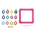 thumbnail image 2 of HILABEE Weaving Loom Kit Creative Toy Pot Holder Loops for Beginners Adults Knit Hat C, 2 of 9