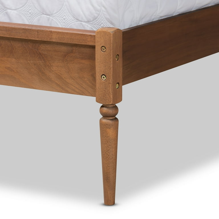 Baxton Studio Neilan Modern and Contemporary Walnut Brown Finished Wood King Size Platform Bed Baxton Studio Neilan Modern and Contemporary Walnut Brown Finished Wood King Size Platform Bed