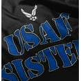 thumbnail image 5 of US Air Force USAF Sister Proud Sis Youth T Shirt Tee Girls Infant Toddler Brisco Brands 6M, 5 of 6