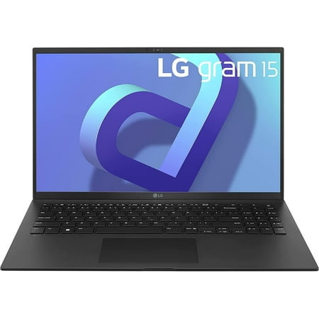 LG gram (2022) 15Z90Q Ultra Lightweight Laptop, 15" (1920 x 1080) IPS Display, Intel 12th Gen i7 1260P Processor, 32GB LPDDR5, 1TB NVMe SSD, FHD Webcam, WiFi 6E, Thunderbolt 4, Windows 11, Black