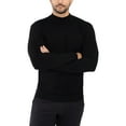 thumbnail image 4 of X RAY JEANS Mens Mock Neck Sweater Pullover, Black, S, 4 of 10
