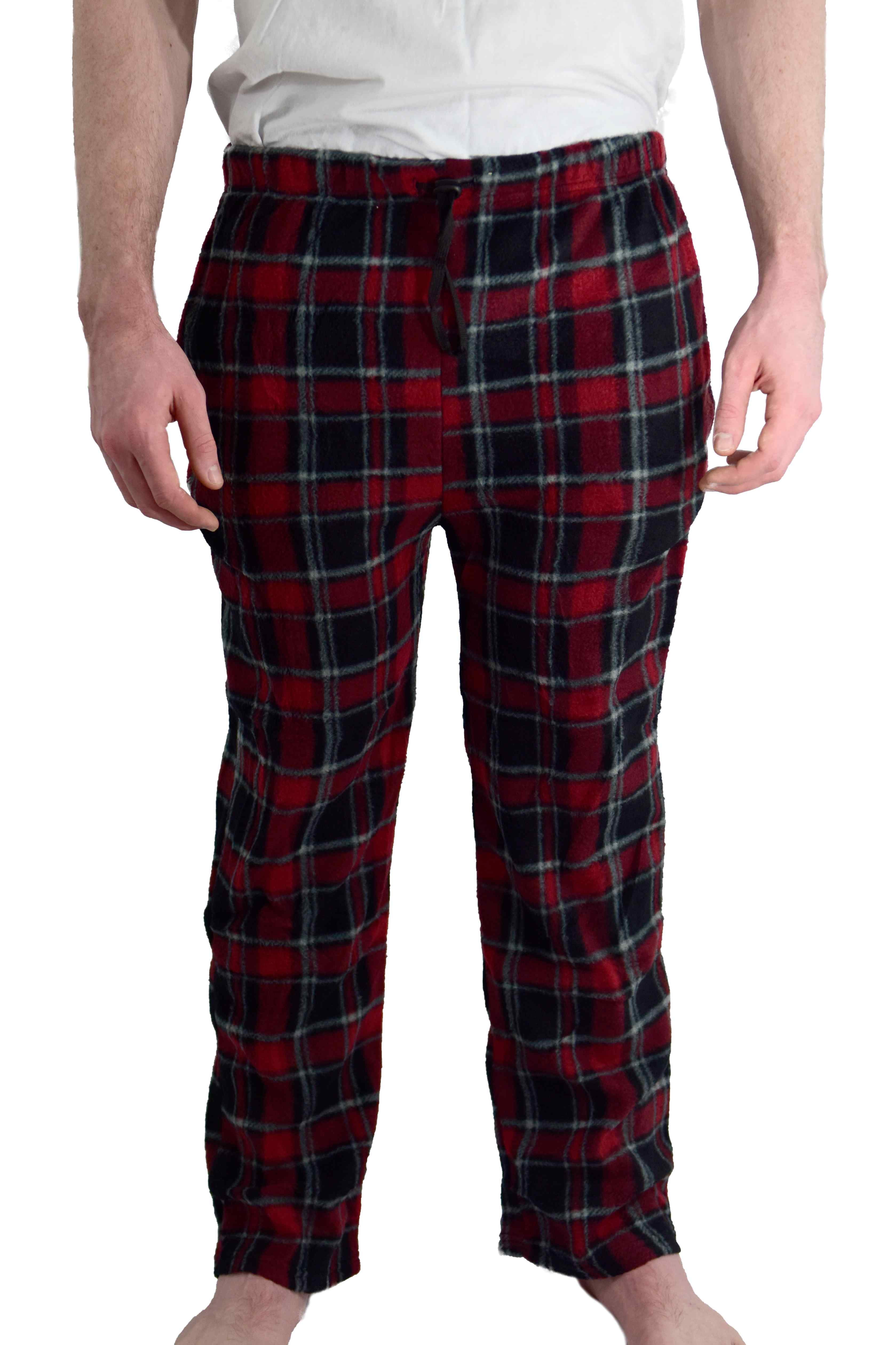 EZI Men's Fleece Lounge Pants Pajama Pants for Men