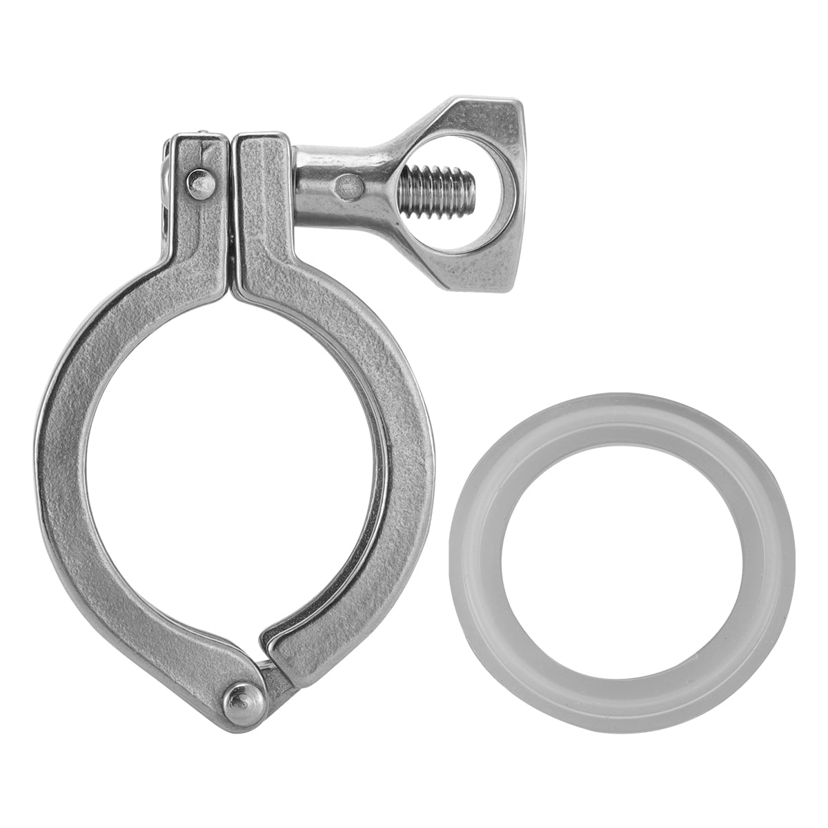 Etereauty Tri Clamp Clamp Stainless Steelsingle Pin Heavy Clamps Duty Silicone Wing Sanitary