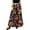 Multicolour, variant on Bimba Women Long Maxi Pleated Reversible Skirt Floral Print Boho Casual Skirts