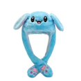 thumbnail image 1 of Pikachu Hat Rabbit Ear Moving Jumping Hat Funny Bunny Plush Hat Cap, 1 of 1