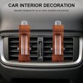 thumbnail image 4 of Raindrops Car Vent Use Car Scent Diffuser Car Air Freshener Perfume Clip Coffee Wood 1Set, 4 of 6