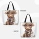 thumbnail image 2 of Easygdp C Bolsa Tote para Mujer, Bolso de Hombro para Trabajo, Playa, Viajes, Compras y Supermercado, 2 of 7