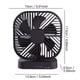 thumbnail image 2 of Ventilador USB magnético de escritorio con alimentación por USB o pilas AA y función de temporizador de 3 velocidades., 2 of 2