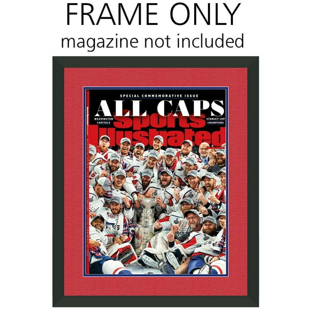 Sports Illustrated Magazine Frame with Washington Capitals Colors