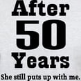 thumbnail image 3 of CafePress - 50Th Anniversary Funny Quote Light T Shirt - Men's Classic Graphic T-Shirt, 3 of 4