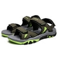 thumbnail image 5 of LUOGENLI Male Sandals For Men Size 11 With Adjustable Front Men Shoes Beach Shoes Summer Sandals Two Way Outdoor Sports Sandals And Slippers Sandals For Men Size 9.5 Slippers For Men Wide 42, 5 of 7