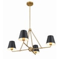 thumbnail image 4 of Crystorama Lighting - Xavier - 4 Light Chandelier In Traditional Style-17 Inches, 4 of 5