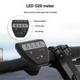 thumbnail image 3 of The LED control Panel, Display, Compatible with your Ebike using 36V-48V G20, the Gauges, and the 5-Pin Waterproof Connector is Perfect, 3 of 5